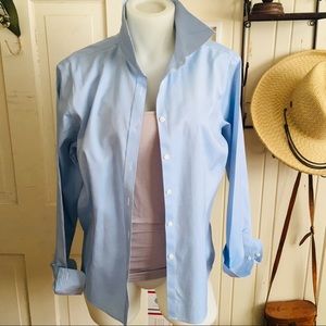 Brooks Brothers Shirt - 8 fitted cotton blend